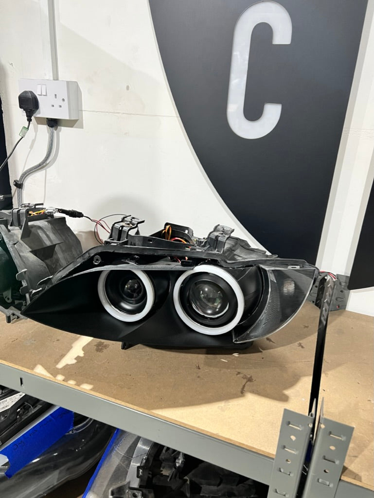 Prebuilt - E9x M3, E92/E93 Pre LCI (KYCS Full Circle Colour Chasing Angel Eyes)