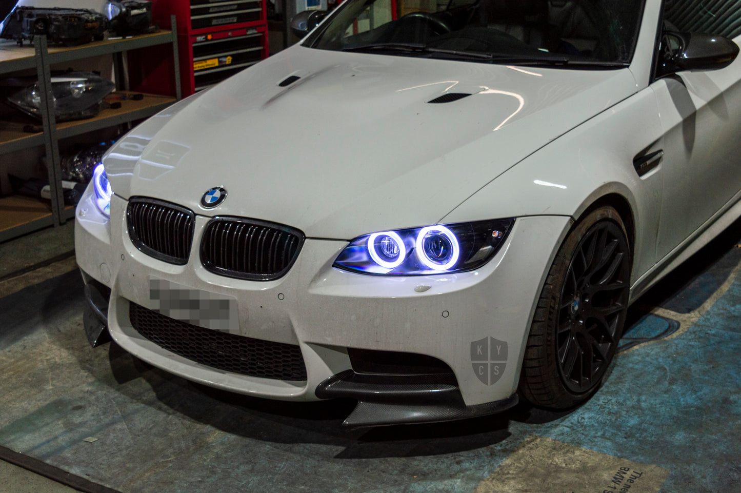 E9x M3 & E92 E93 - Round Angel Eyes (3 Series & M3 Xenon Headlights)