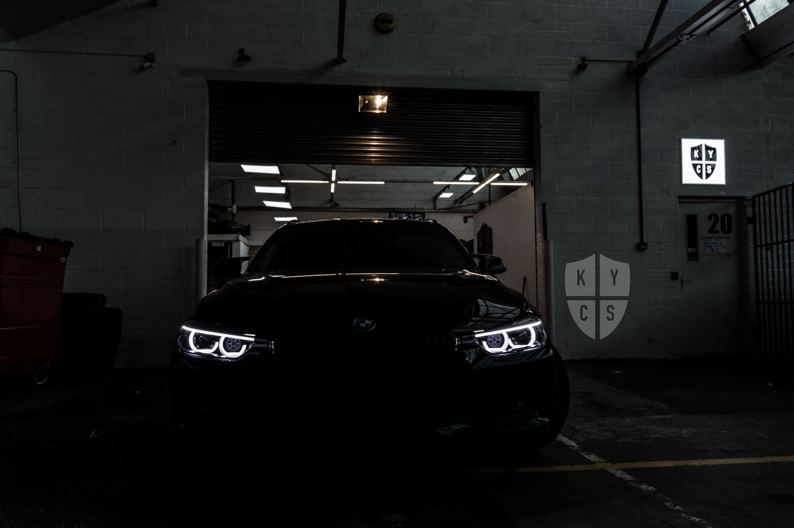 Select the following options to get the same headlights pictured above: BavGruppe Design 3/4 DTM Angel Eyes (White) | Modern Blackout Paintwork | Bi-LED 2.5" Projector With LED Bulb | High Beam LED Unit (Array Style) | LED Eyebrow Strip (Switchback) | New Lenses | LED Indicators