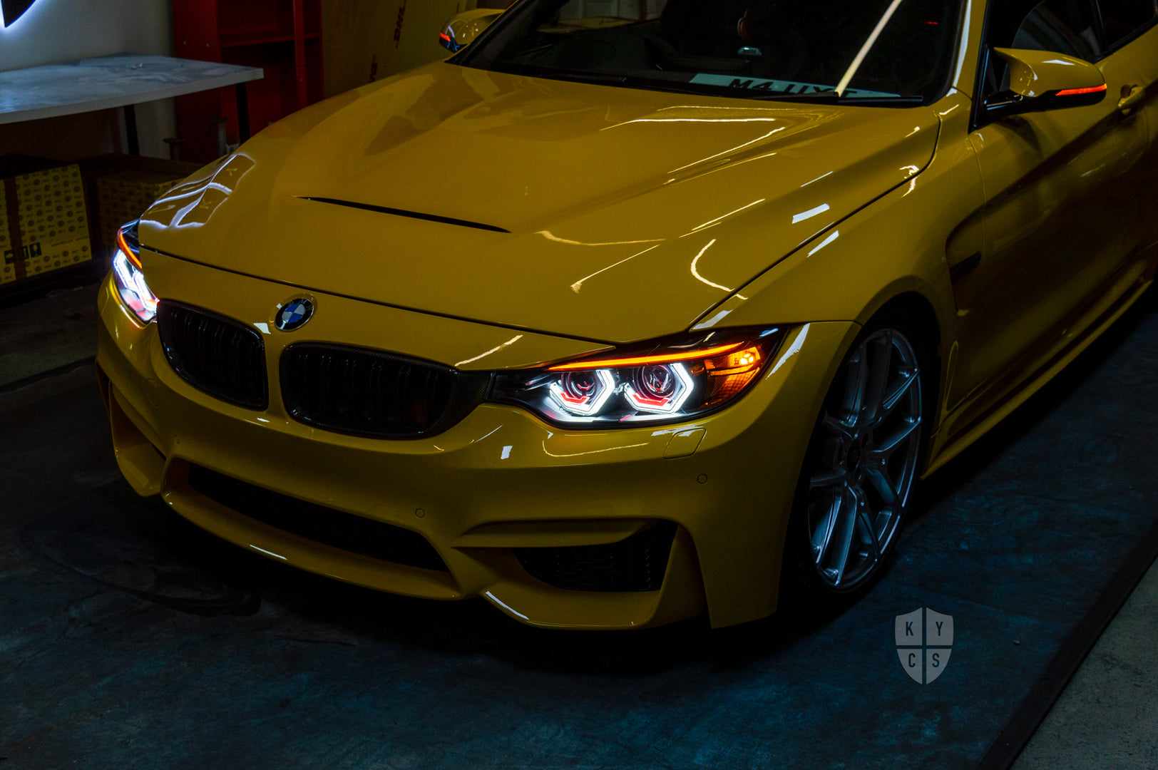 BJ Angel Eyes - BMW 4 F32/F33/F36/M3 F80/M3 F82/M3 F83 Xenon –