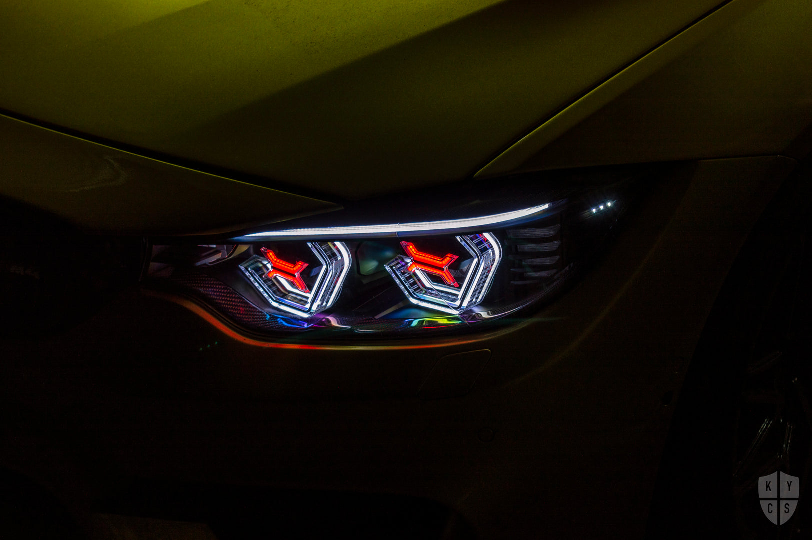 BJ Angel Eyes - BMW 4 F32/F33/F36/M3 F80/M3 F82/M3 F83 Xenon –