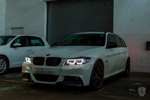 New replacement headlight lens for BMW 3 Series E90 E91 Xenon/Adaptive Xenon (2005 to 2012): headlight lens replacement for cracked, yellowed or damaged lenses, headlight repair
