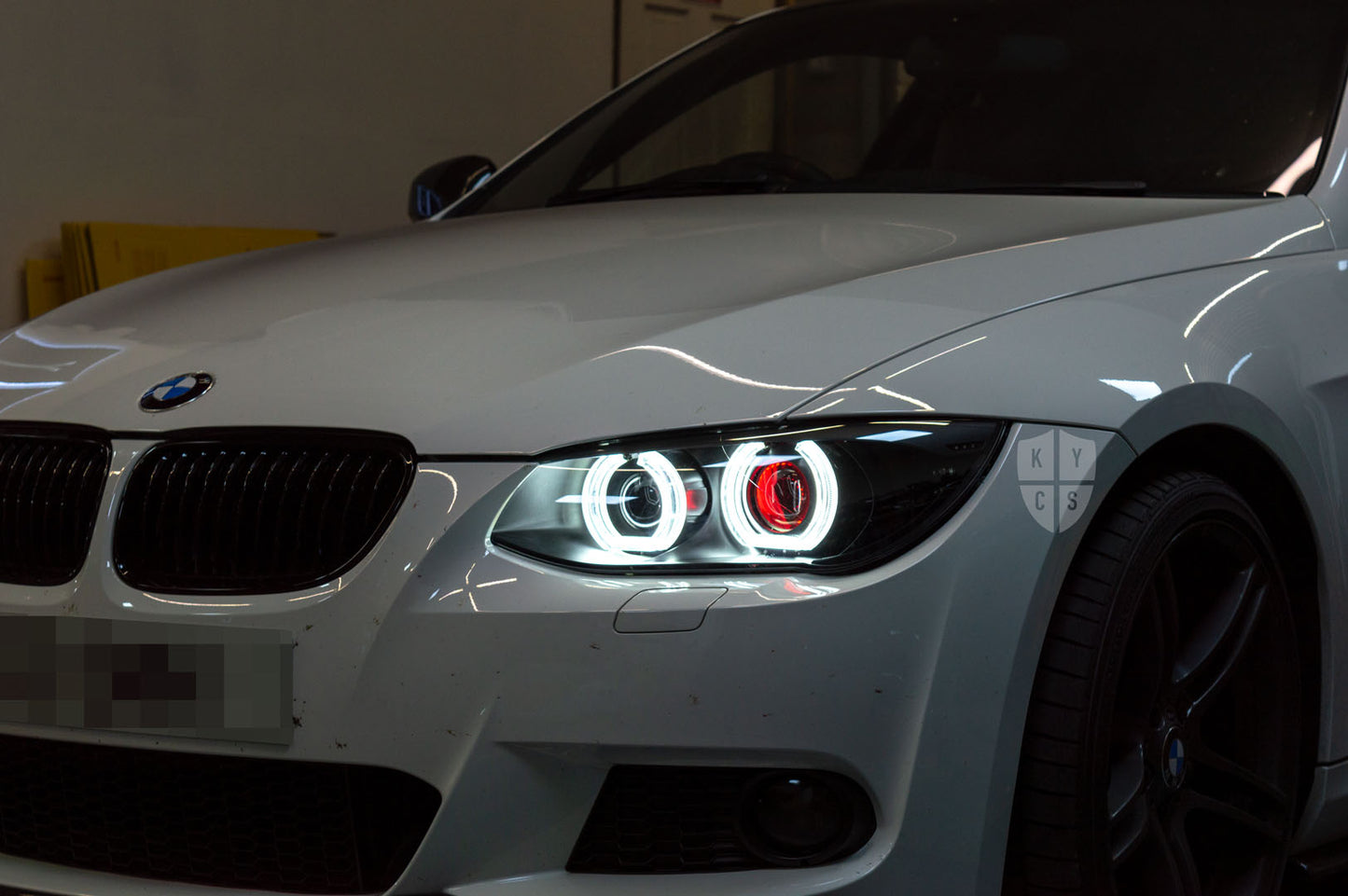 E92 E93 LCI - DTM Angel Eyes (3 Series Xenon Headlights)