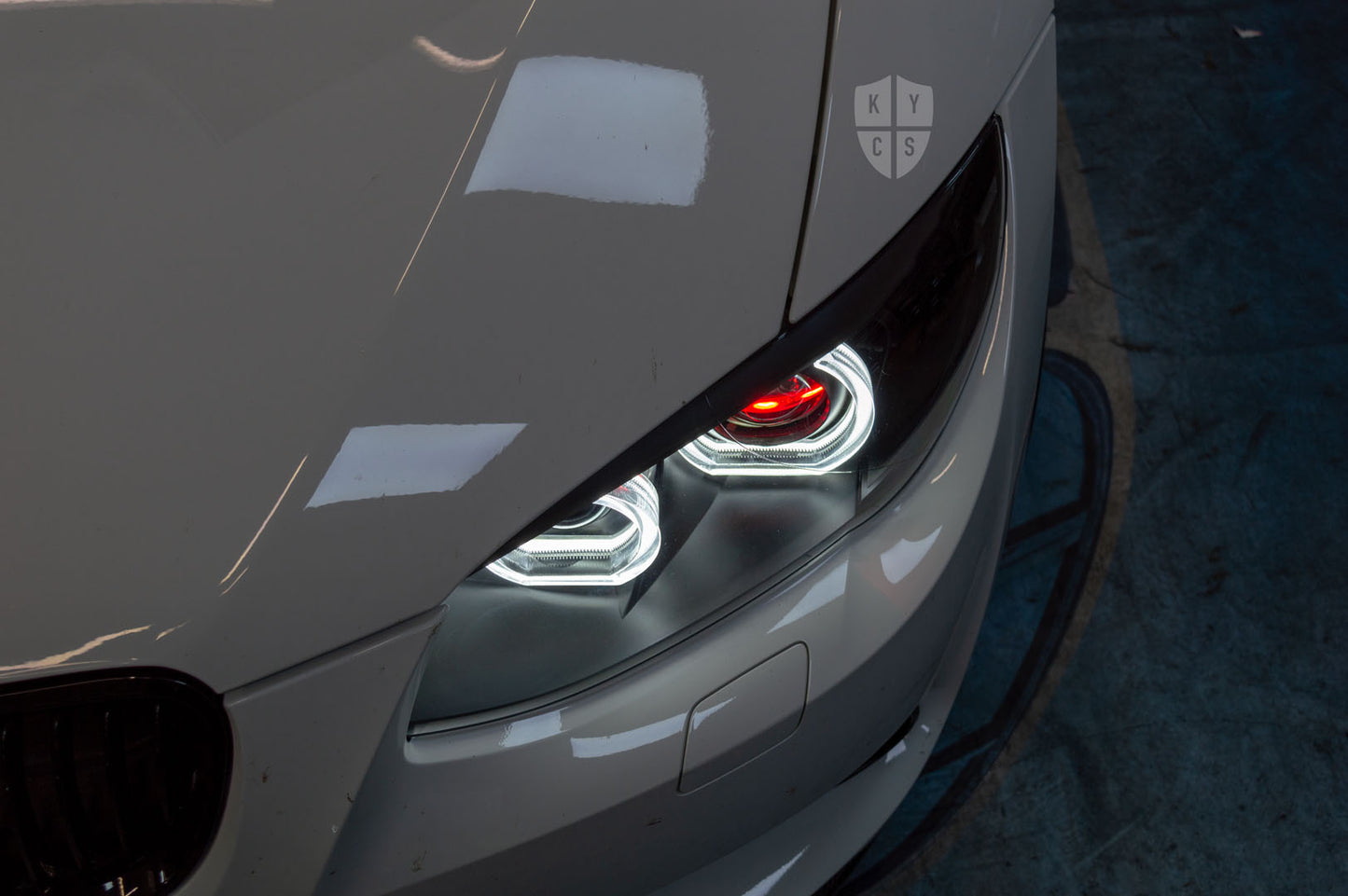 E92 E93 LCI - DTM Angel Eyes (3 Series Xenon Headlights)