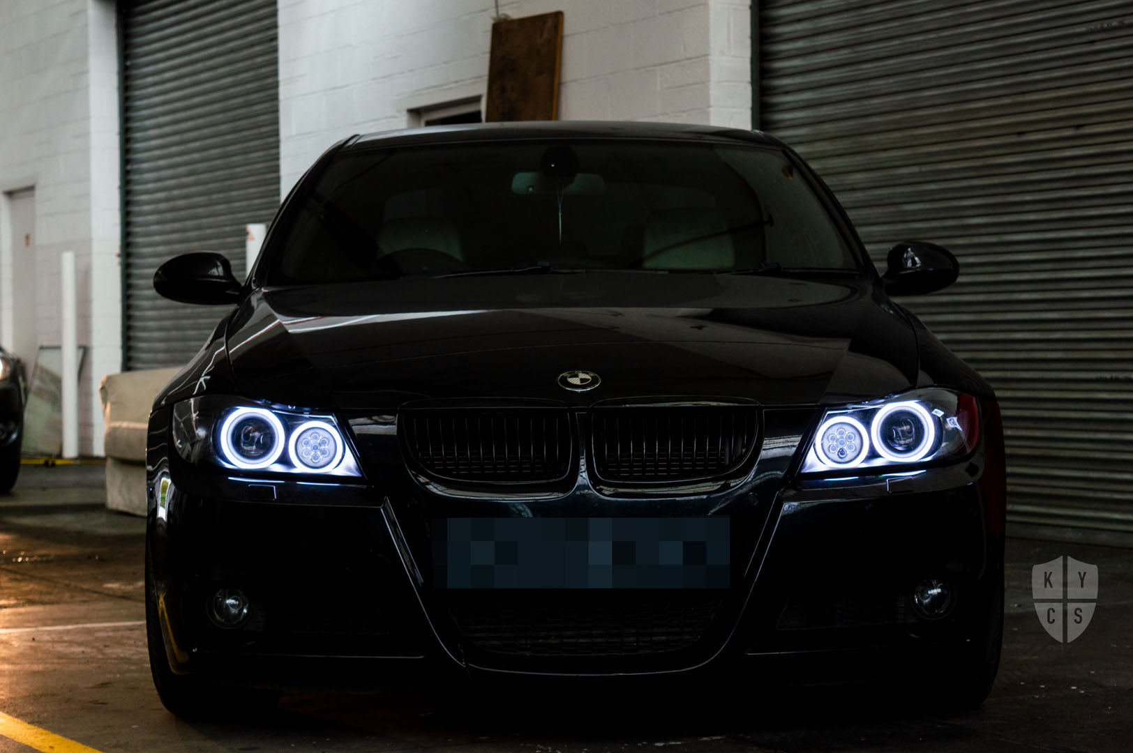 E90 E91 Pre LCI - Round Angel Eyes (3 Series Xenon Headlights