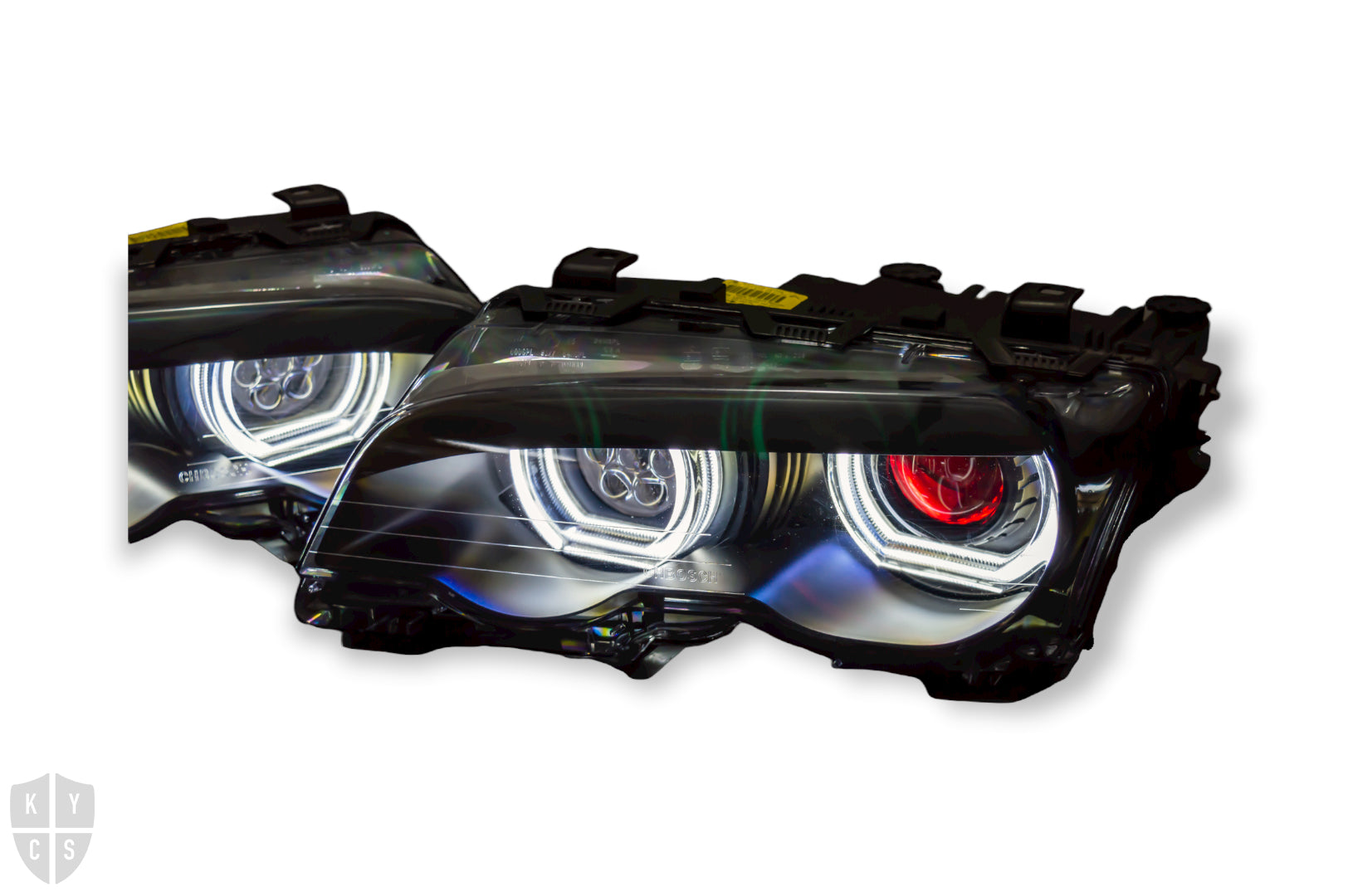 E46 Coupe/Cab Pre LCI - Round Angel Eyes (3 Series & M3 Xenon Headligh –  Keep Your Car Safe - KYCS