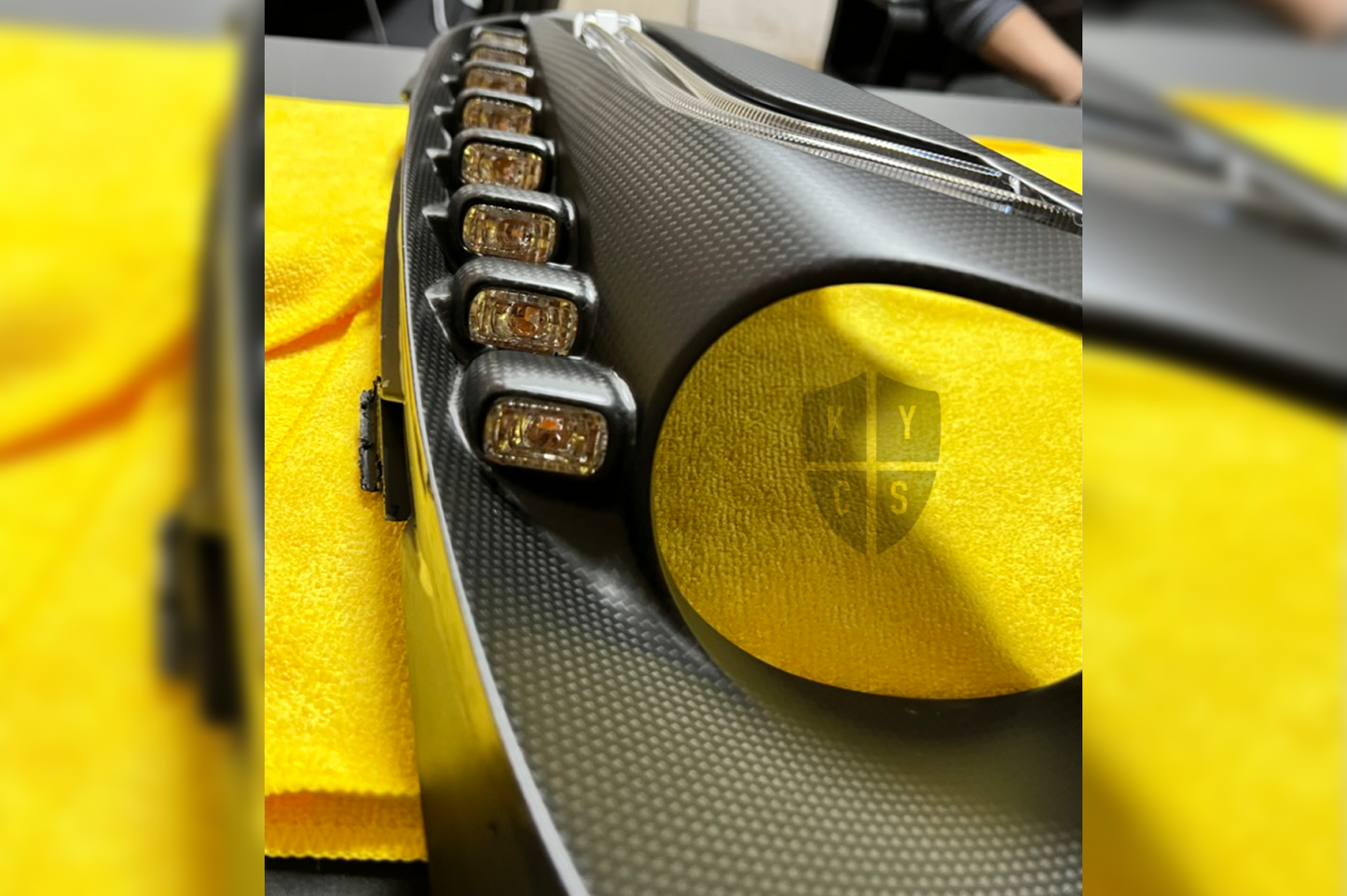 Ferrari Headlight Lens Replacement